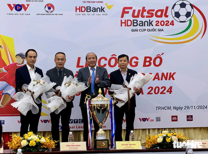 200 triệu đồng cho chức vô địch Giải futsal Cúp quốc gia 2024 - Ảnh 1.