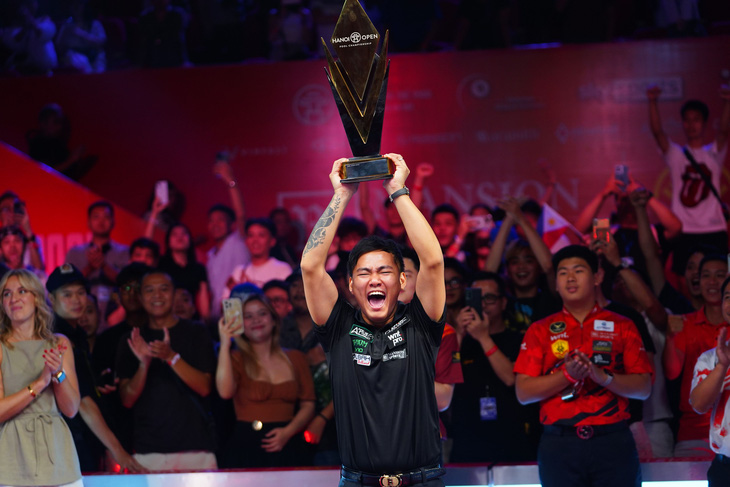 Cơ thủ Philippines Johann Chua vô địch Hanoi Open Pool Championship 2024 - Ảnh 1.