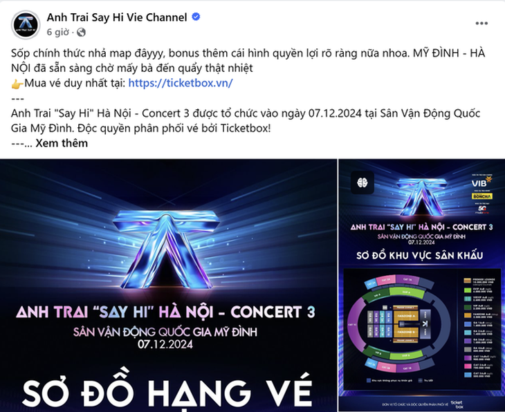 Concert Anh trai say hi đẩy đội tuyển Việt Nam khỏi sân Mỹ Đình? - Ảnh 2.