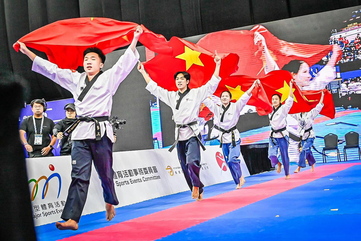 Taekwondo Việt Nam giành HCV thế giới 2024 - Ảnh 1.