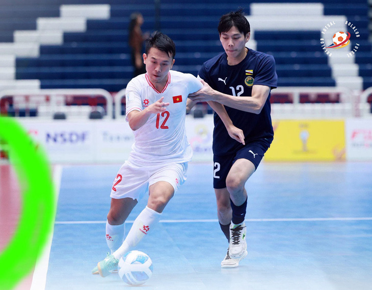 Tuyển futsal Việt Nam 'hủy diệt' Brunei 14-0 - Ảnh 1.