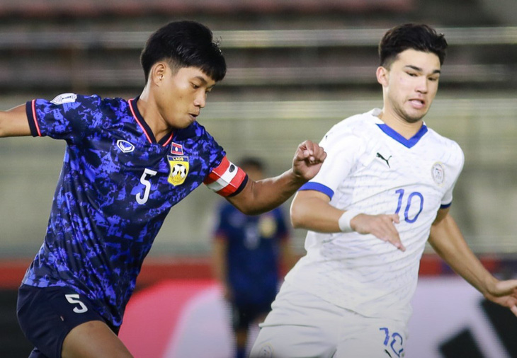 Tuyển Lào tiếp tục gây sốc tại ASEAN Cup 2024 khi cầm hòa Philippines - Ảnh 1.