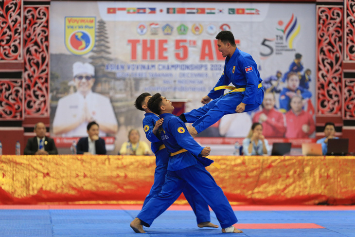 Giải vô địch Vovinam châu Á khai mạc sôi động ở Bali - Ảnh 1.