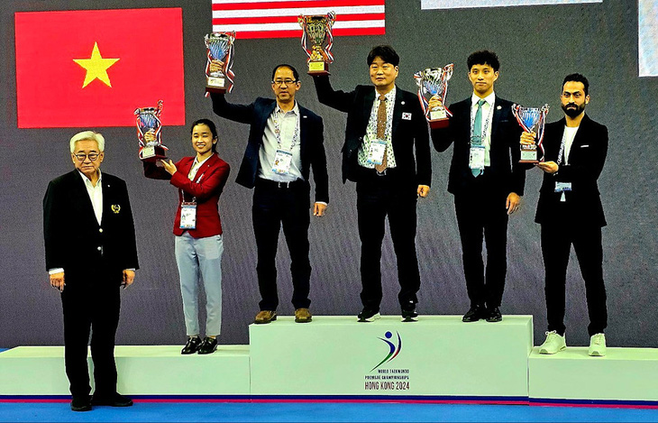 Taekwondo Việt Nam đứng thứ 4 toàn đoàn ở Giải vô địch thế giới 2024 - Ảnh 1.